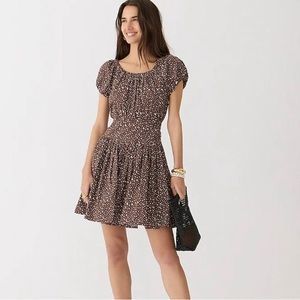 NWT J. Crew drop waist mini dress